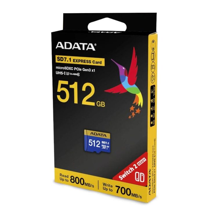 ADATA UD512GEX3L1-C memória flash 512 GB MicroSDXC UHS-II