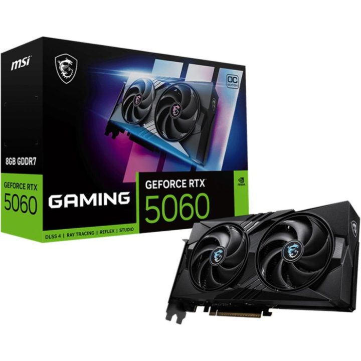 MSI GeForce RTX 5060 8G GAMING OC NVIDIA 8 GB GDDR7