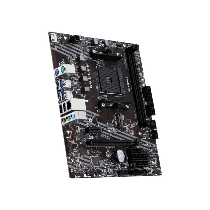 MSI Motherboard PRO A520M-S mATX AM4 (911-7C96-071)