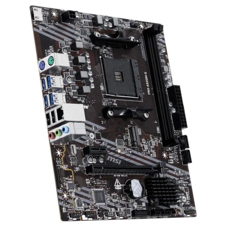 MSI Motherboard PRO A520M-S mATX AM4 (911-7C96-071)