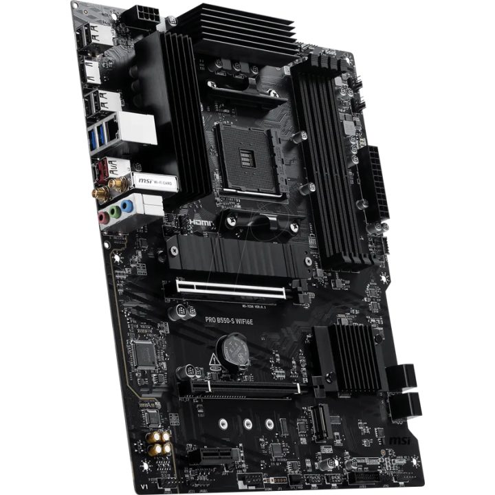 MSI motherboard pro B550-s WIFI6E DDR4 AM4 (911-7C56-097)