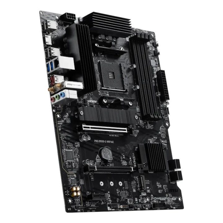 MSI motherboard pro B550-s WIFI6E DDR4 AM4 (911-7C56-097)