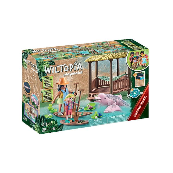 Playmobil Wiltopia - River Dolphin Paddle Tour (71143)