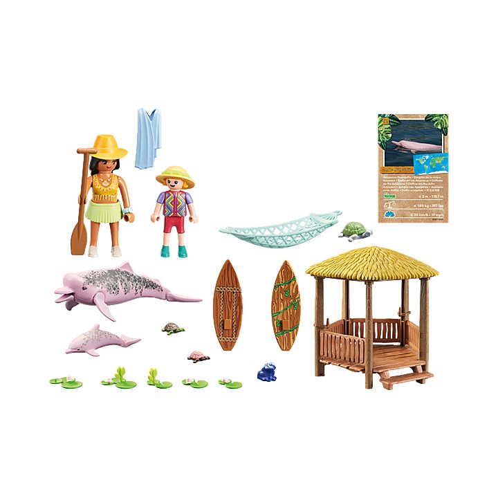 Playmobil Wiltopia - River Dolphin Paddle Tour (71143)