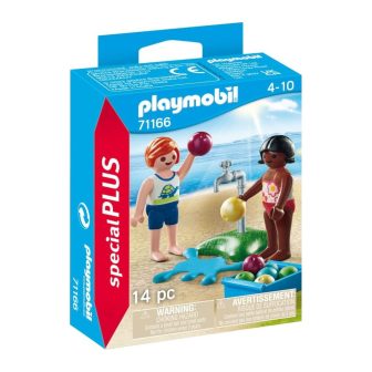Playmobil niños con globos de agua (71166)