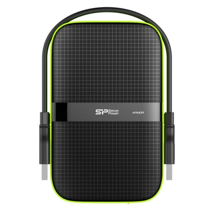 Silicon Power SP HD A60 1TB 2.5" USB Shock/Water Resistant…