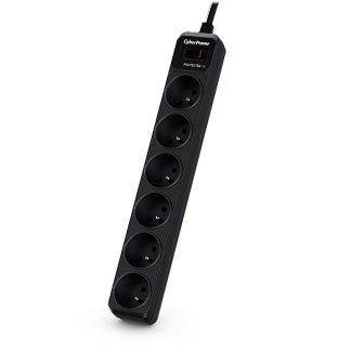 CyberPower Tracer III B0620SC0-FR Surge Protector Black 6 AC Outlets…