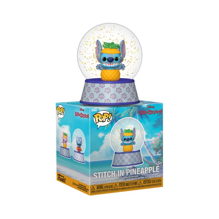 Funko Pop Assortment Mini Glitter Globes Stitch 12 units (90686)