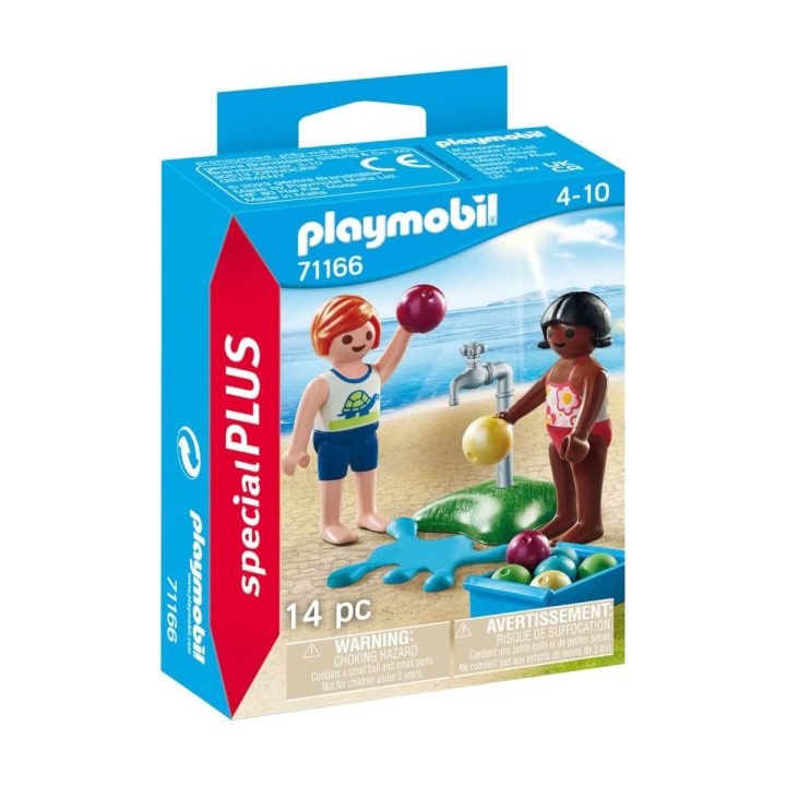 Playmobil crianças com balões de água (71166)