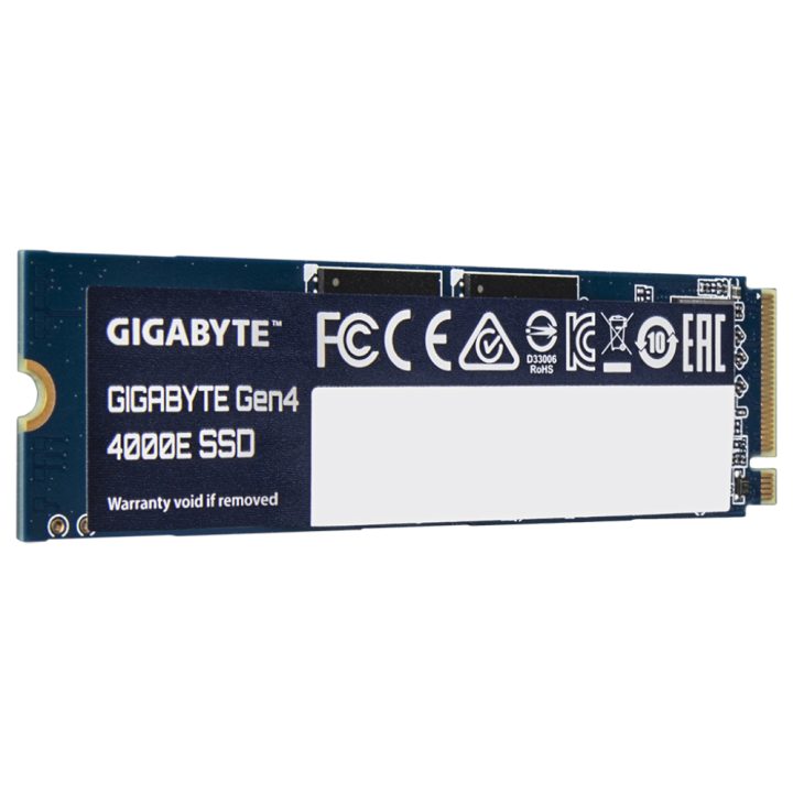 GIGABYTE Gen4 4000E 500 GB M.2 PCI Express 4.0 NVMe 3D NAND