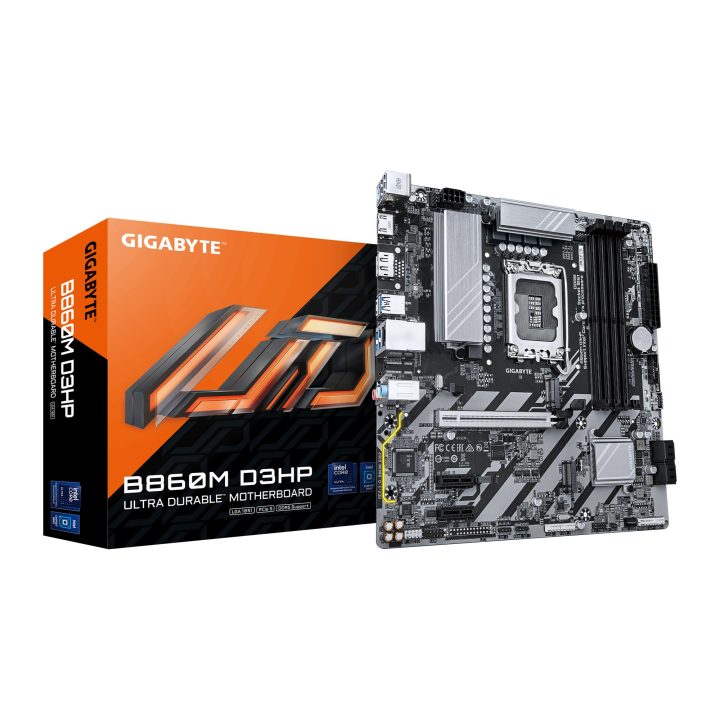 GIGABYTE B860M D3HP Placa base - CPUs Intel Core Ultra, VRM de…