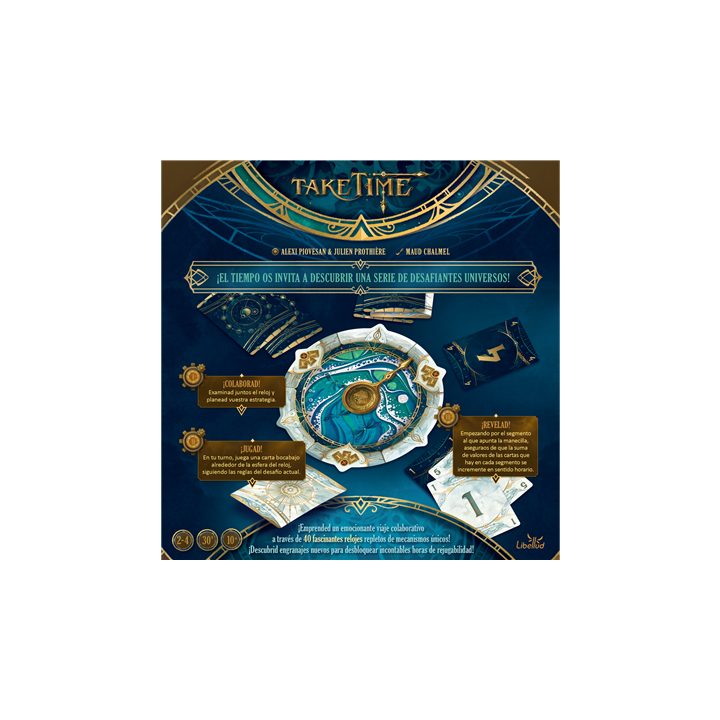 Asmodee Board Game Take Time (LIBTT0101ES)