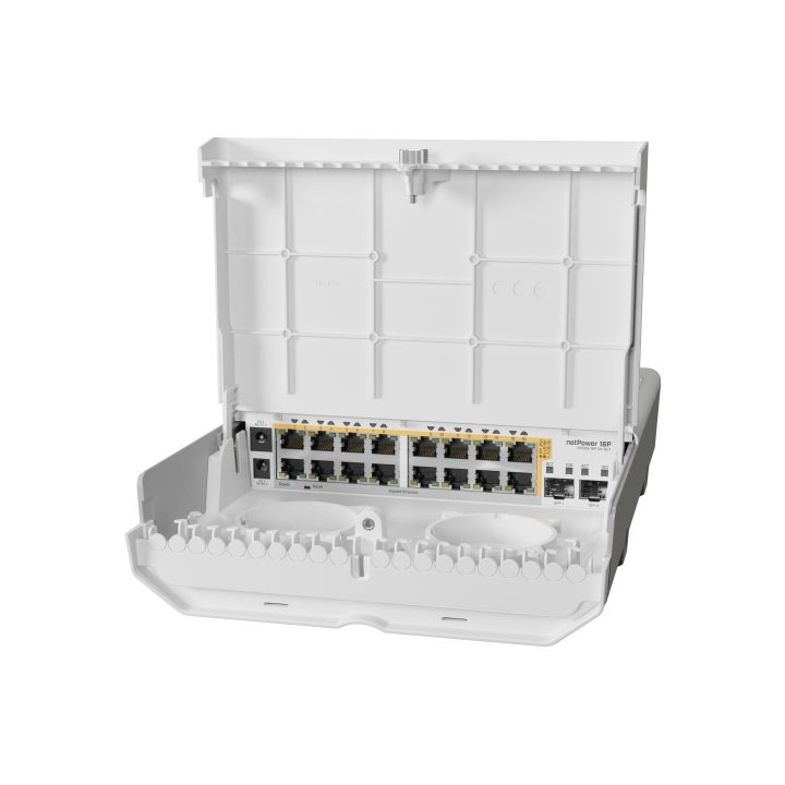 MikroTik netPower 16P L2/L3 Gigabit Ethernet (10/100/1000) Power over…