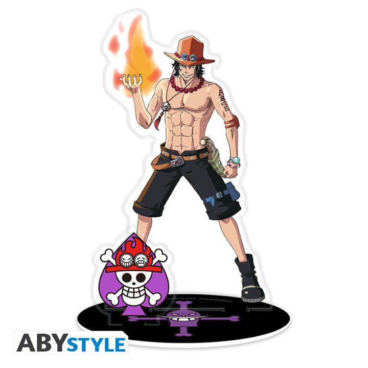 Figura em acrílico Abystyle One Piece Portgas D. Ace (ABYACF004)