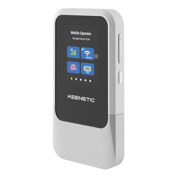 Keenetic Roamer 5G (KN-5210) Punto de acceso móvil 5G con Wi-Fi 6