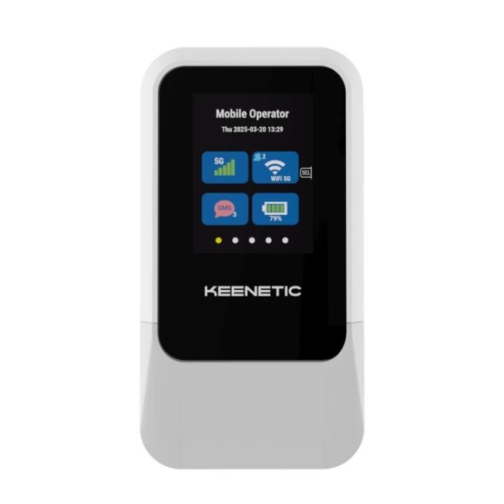 Keenetic Roamer 5G (KN-5210) 5G Mobile Access Point with Wi-Fi 6