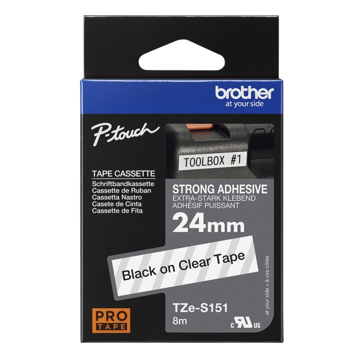 Brother TZE-S151 fita para impressora de etiquetas TZ