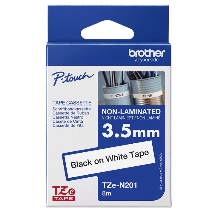 Brother TZE-N201 TZ Label Printer Tape