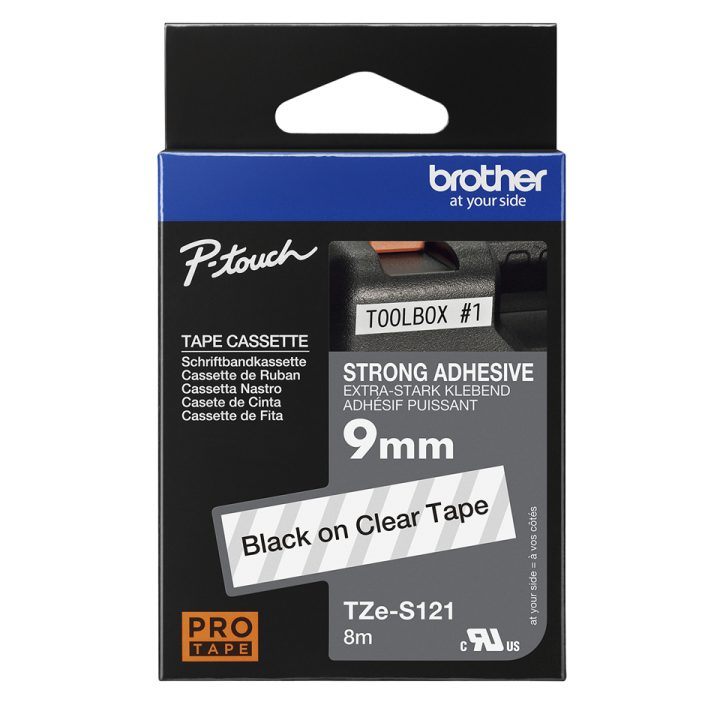 Brother TZE-S121 TZ Label Printer Tape
