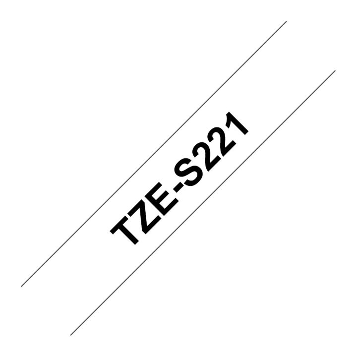 Brother TZE-S221 Label Printer Tape TZ