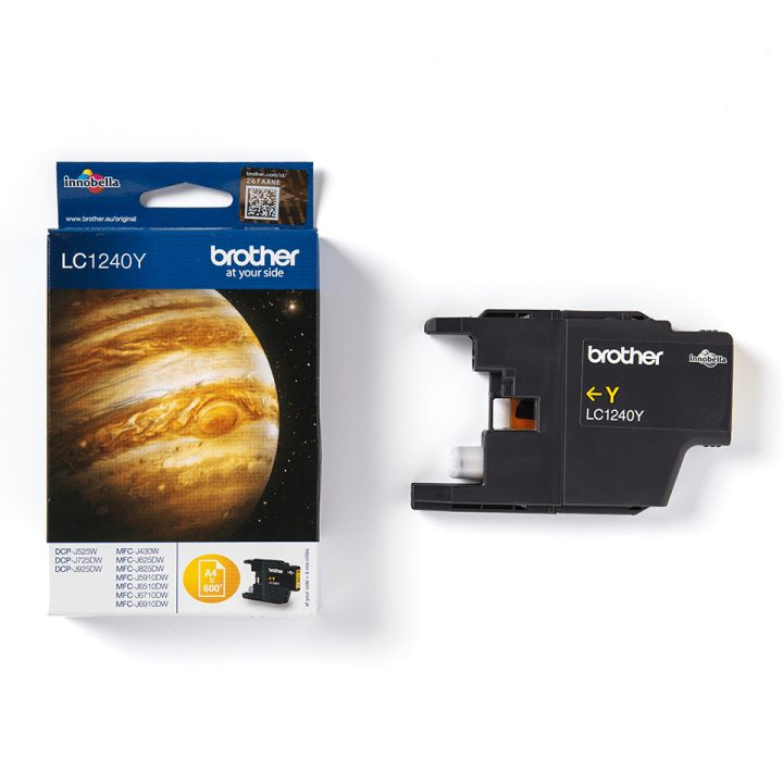 Brother LC-1240Y cartucho de tinta 1 unidade(s) Original Amarelo