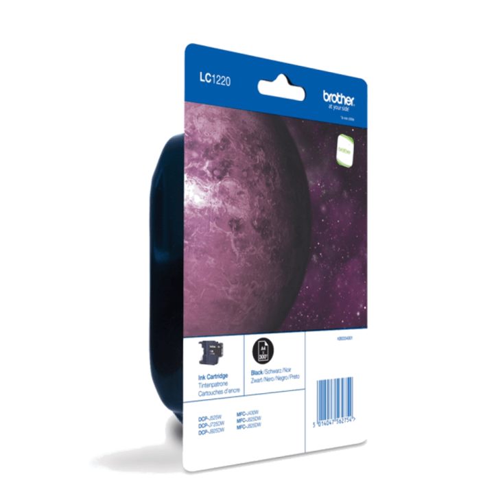 Brother LC1220BK Ink Cartridge 1 piece(s) Original Black