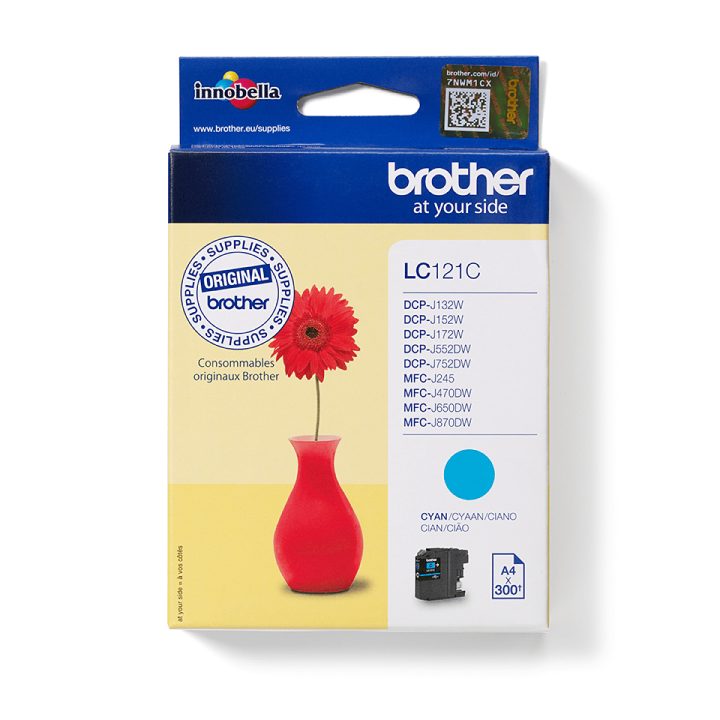 Brother LC121C ink cartridge 1 piece(s) Original Cyan