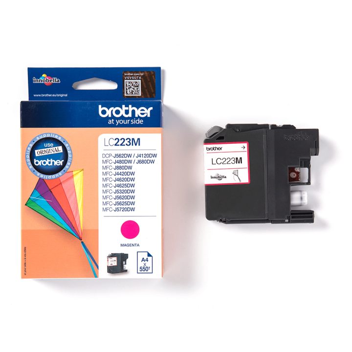 Brother LC223M cartucho de tinta 1 unidade(s) Original Magenta