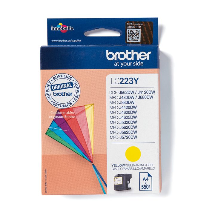 Brother LC223Y Ink Cartridge 1 piece(s) Original Yellow