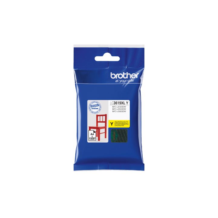 Brother LC-3619XLY cartucho de tinta 1 pieza(s) Original Amarillo