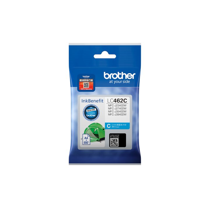 Brother LC462C ink cartridge 1 piece(s) Original Standard Yield Cyan