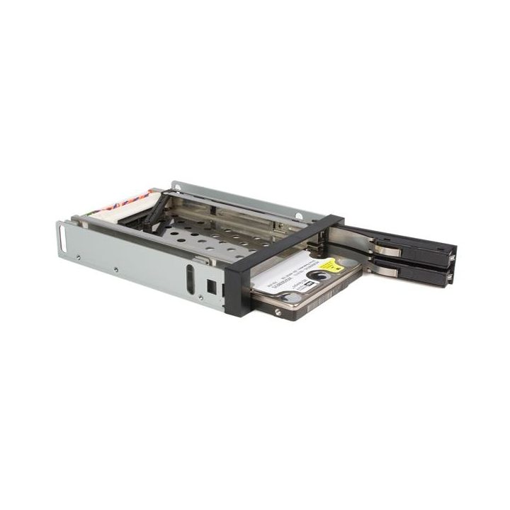 StarTech.com Mobile Rack 2-Bay 2.5" SATA HDD/SSD Backplane for 3.5"…