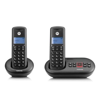 MOTOROLA E212 Telefone DECT com Secretária Duo (107E212)