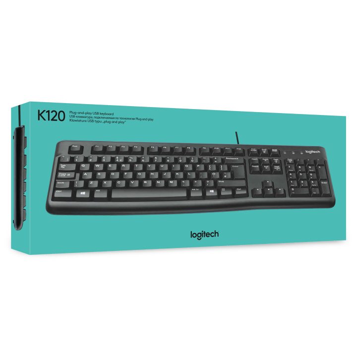 Logitech K120 · Teclado holandés
