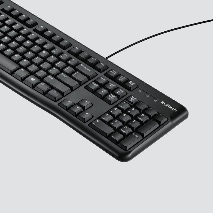Logitech K120 · Swiss Keyboard