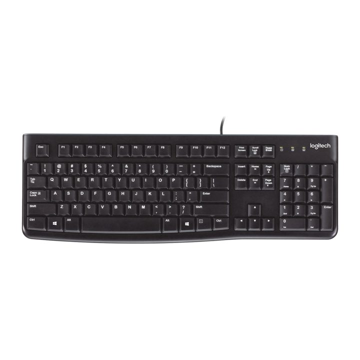 Logitech K120 for Business Universal USB QWERTY English Keyboard Black