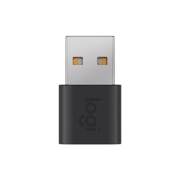 Logitech 956-000169 adaptador de género para cabo USB-C USB-A Grafite