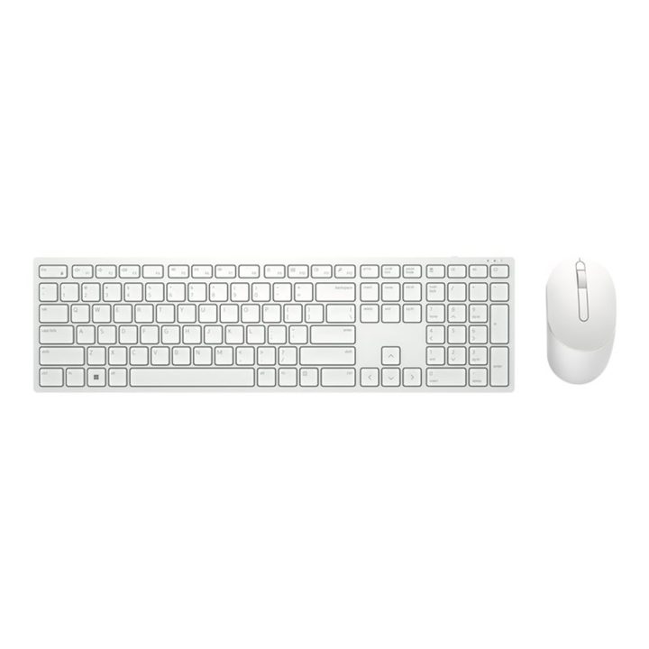 DELL Teclado y ratón Pro - KM5221W - español (QWERTY) - blanco
