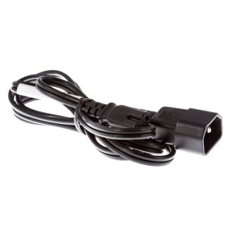 Zebra CS-CC6-IEC Transmission Cable Black 0.5 m C7 Coupler C14 Coupler