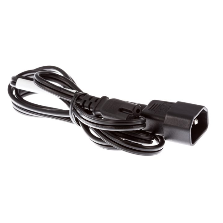 Zebra CS-CC6-IEC Transmission Cable Black 0.5 m C7 Coupler C14 Coupler