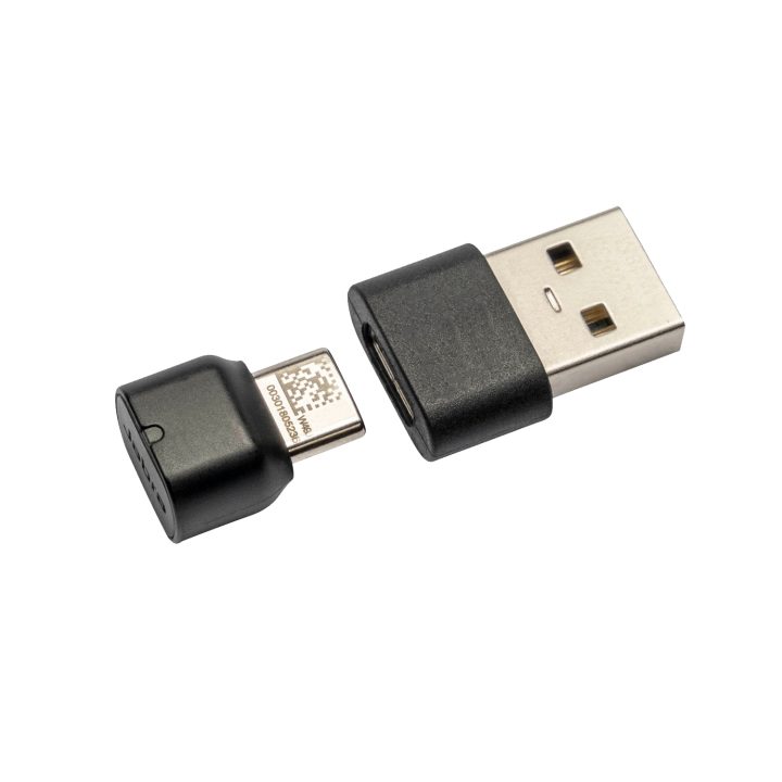 Jabra 14208-38 USB-C to USB-A Gender Changer Black