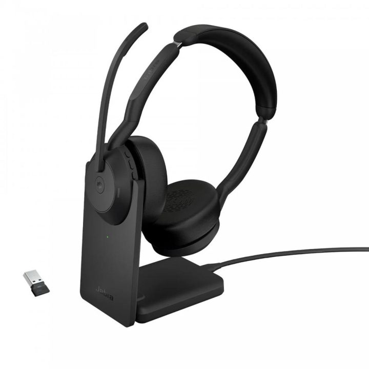 Auscultadores de diadema sem fios Jabra Evolve2 55 (25599-999-989)