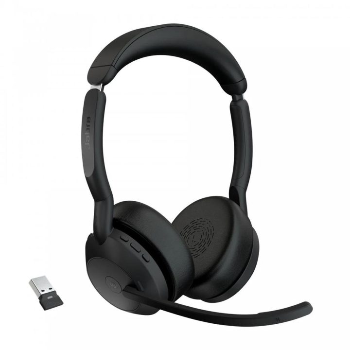Auscultadores de diadema sem fios Jabra Evolve2 55 (25599-999-989)