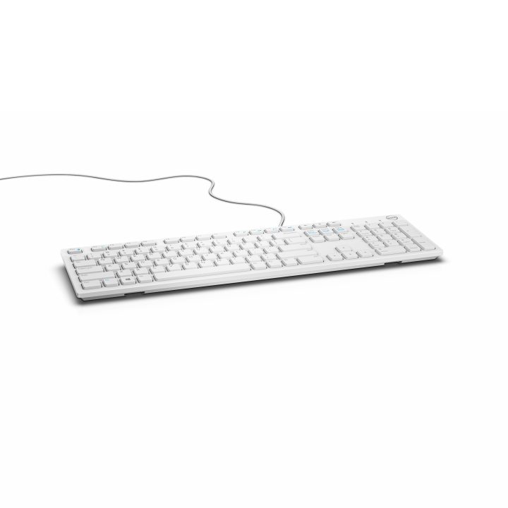 DELL Teclado com cabo - KB216 - EUA Internacional (QWERTY) - branco ·…