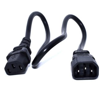 Zebra CS-CAB-IEC Transmission Cable Black 0.5 m C13 Coupler C14…