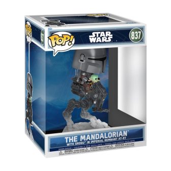 Funko Pop! Star Wars – Rides Deluxe The Mandalorian With Grogu in…