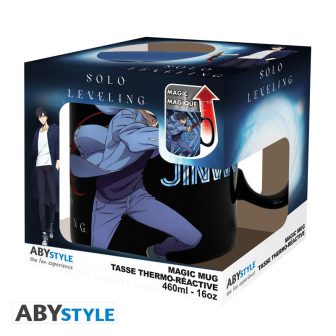 Abystyle Taza termocolora solo leveling jinwoo e igris (ABYMUGA690)