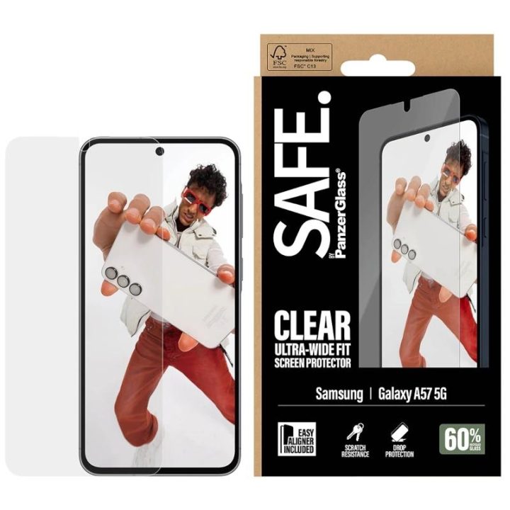PanzerGlass SAFE. by ® Screen Protector Samsung Galaxy A57 5G |…