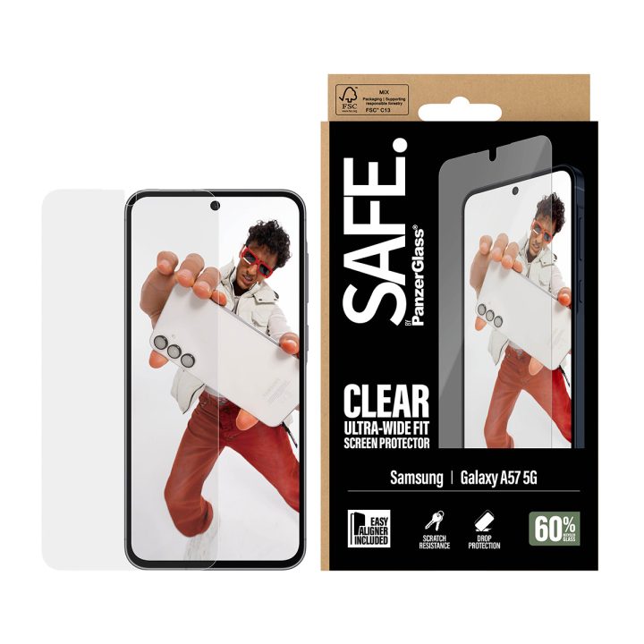 PanzerGlass SAFE. by ® Protetor de Ecrã Samsung Galaxy A57 5G |…