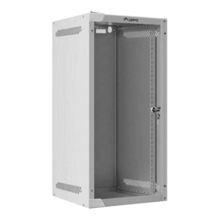 Lanberg WF10-2312-10S 12U Wall-Mount Rack Cabinet Gray